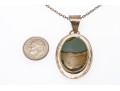 Collection Of Five Various Sterling Pendant Necklaces