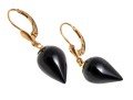 Lively 14K Black Onyx Drop Earrings