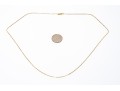 14k Yellow Gold Box Chain, 18