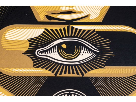 Shepard Fairey (American, B. 1970) Screen Print 