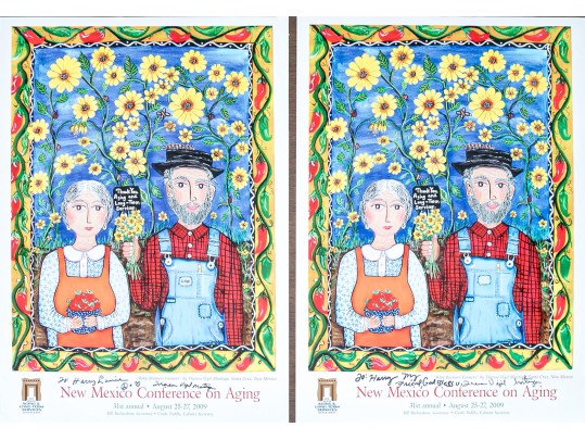 Theresa & Richard Montoya (American, 20th C) Group Of 4 Posters