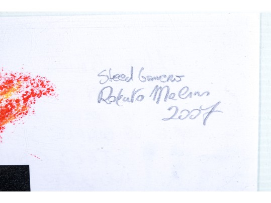 Wo Roberto Malini (Italian, B 1959) & Steed Gamero (Italian, 20th C) Mixed Media