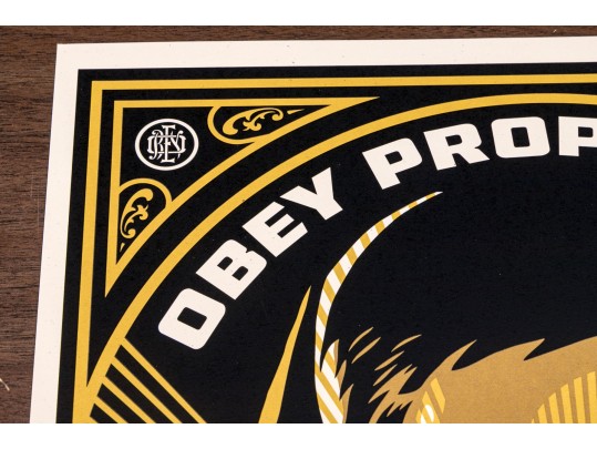 Shepard Fairey (American, B. 1970) Screen Print 