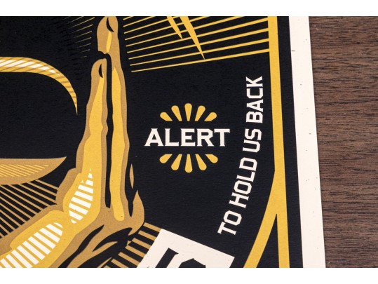 Shepard Fairey (American, B. 1970) Screen Print 