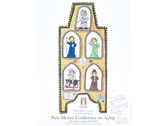 Theresa & Richard Montoya (American, 20th C) Group Of 4 Posters