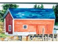 Wayne Hiller (American, 20th C.) Watercolor 