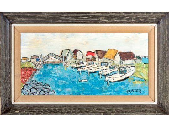 William K. Foster Oil On Board, 