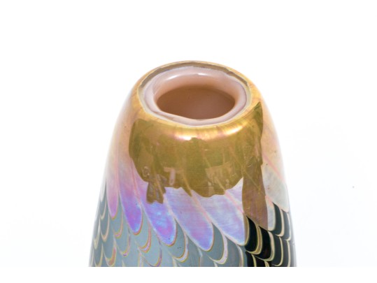 Two Fantastic, Artisanal Hand Blown Glass Vases