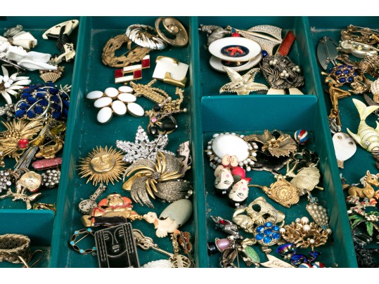Large Collection Of Costume Jewelry