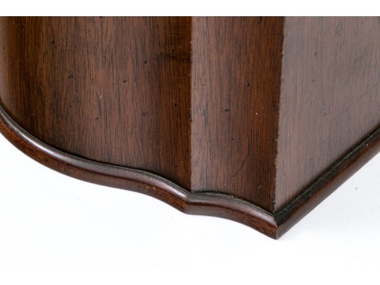 Vintage Mahogany Hinged Knife Box