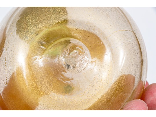 Artisanal Handblown Glass Apple