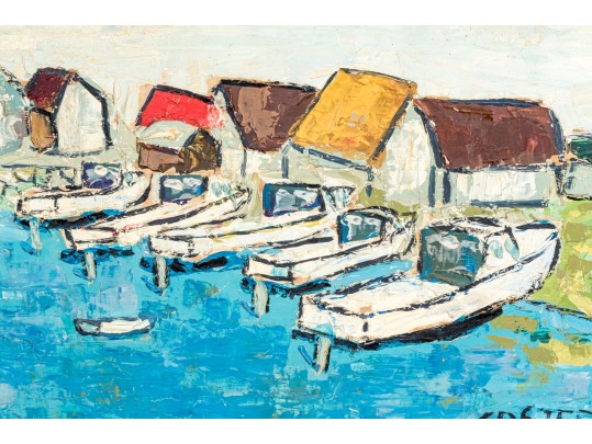 William K. Foster Oil On Board, 