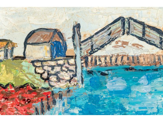 William K. Foster Oil On Board, 