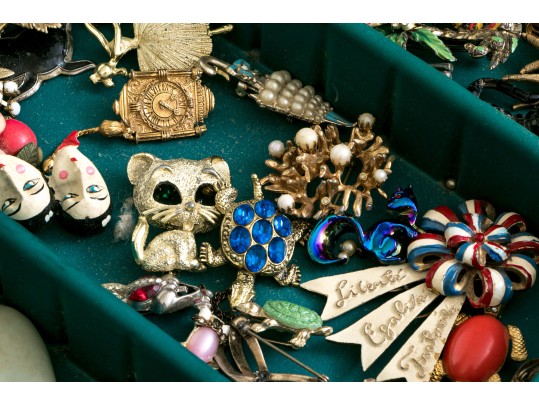 Large Collection Of Costume Jewelry