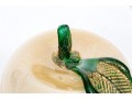 Artisanal Handblown Glass Apple