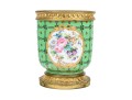 Sevres Raised Gilt Metal Mounted Cashpot