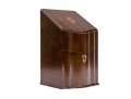 Vintage Mahogany Hinged Knife Box