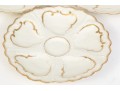 Set Of Six Antique Oyster Plates, Probably French