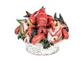 Italian Majolica Seafood Centerpiece