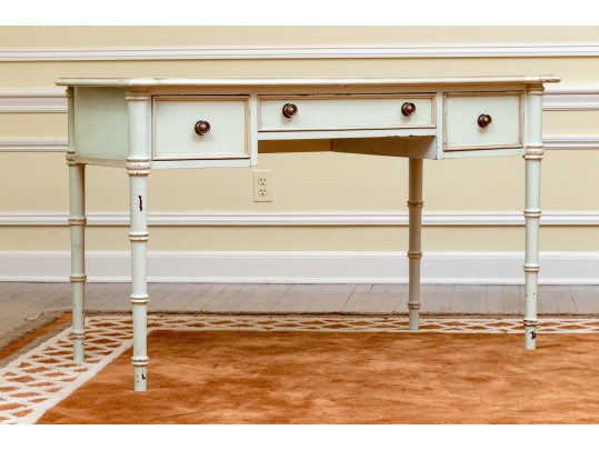 Century Furniture Chinoiserie Faux Bamboo Writing Desk