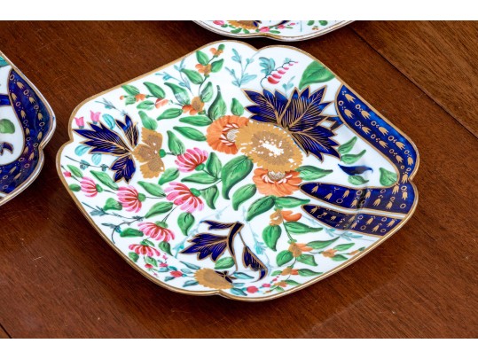 Four Piece Antique English Decorative Ceramic Serving Wares