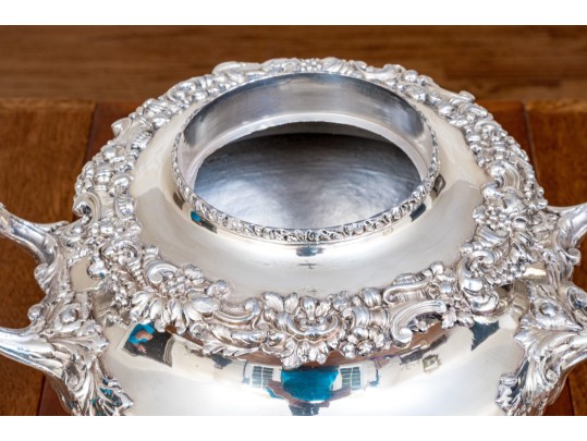 Fabulous Antique Silver Plated Hot Water Urn Or Samovar