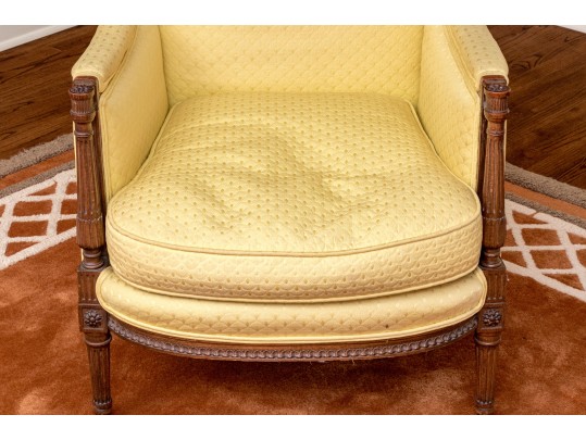Handsome French Louis XVI Style Bergere