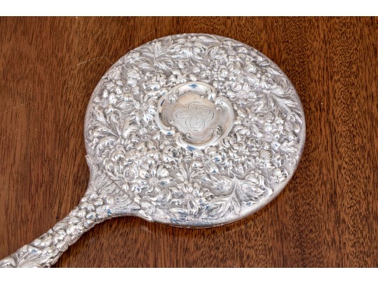 Wonderful Antique Silver Plated Vanity Collection