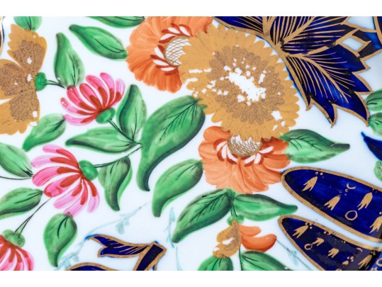 Four Piece Antique English Decorative Ceramic Serving Wares