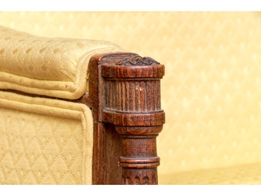 Handsome French Louis XVI Style Bergere