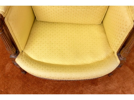 Handsome French Louis XVI Style Bergere