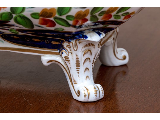 Four Piece Antique English Decorative Ceramic Serving Wares