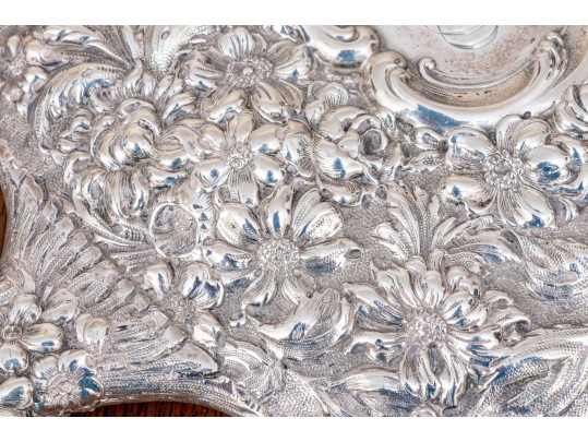 Wonderful Antique Silver Plated Vanity Collection