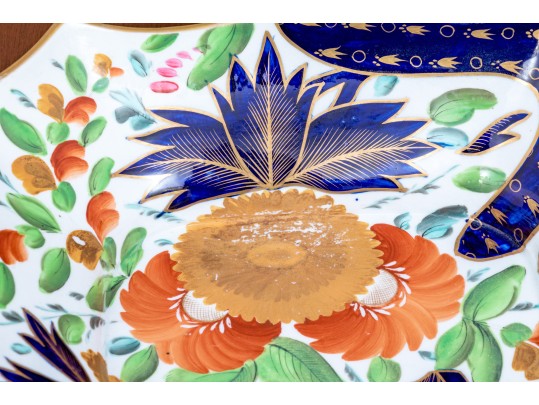 Four Piece Antique English Decorative Ceramic Serving Wares