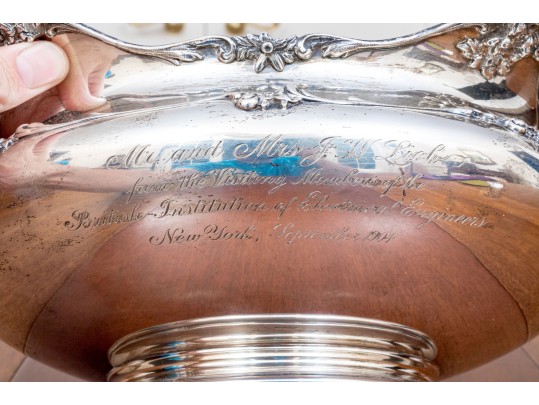 Magnificent Tiffany & Co. Antique Sterling Silver Centerpiece Bowl, 42.55 OZT