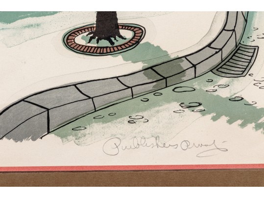 Jaquest Aka Tom Wood, Pencil Signed Publishers Proof Print, 