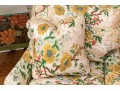 Vintage Pair Of Kindel Fine Floral Chintz Upholstered Club Chairs, With Accent Pillows