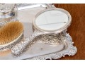 Wonderful Antique Silver Plated Vanity Collection