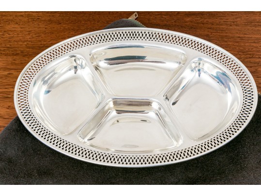 A Fine Sterling Candy / Nut Plate, 6.67OZT