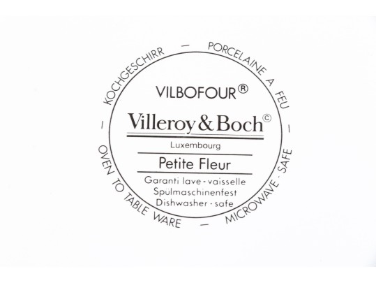 Six Villeroy And Boch ‘Petite Fleur’ Baking Dishes