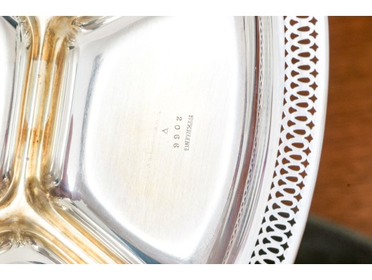 A Fine Sterling Candy / Nut Plate, 6.67OZT