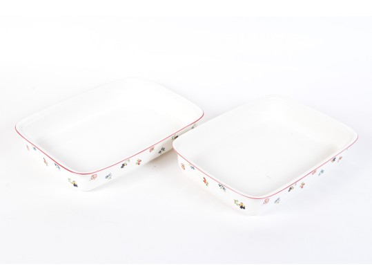 Six Villeroy And Boch ‘Petite Fleur’ Baking Dishes