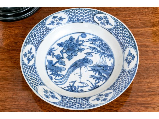 Chinese Blue And White Swatow Bowl, Ming Dyn. Style