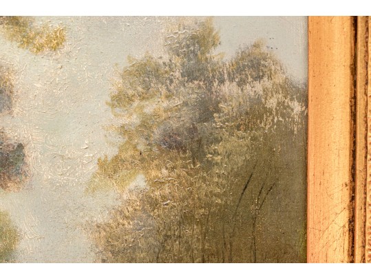 W. Williams, Antique Oil On Canvas 