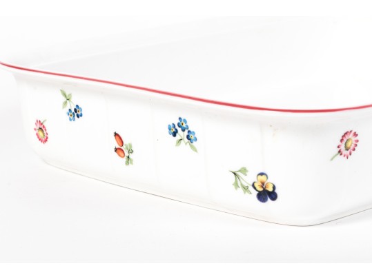 Six Villeroy And Boch ‘Petite Fleur’ Baking Dishes