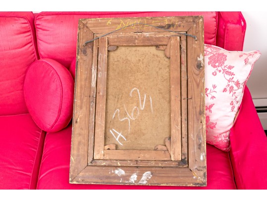 W. Williams, Antique Oil On Canvas 