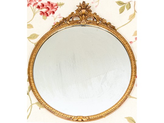 Vintage French Style Gilt Framed Mirror