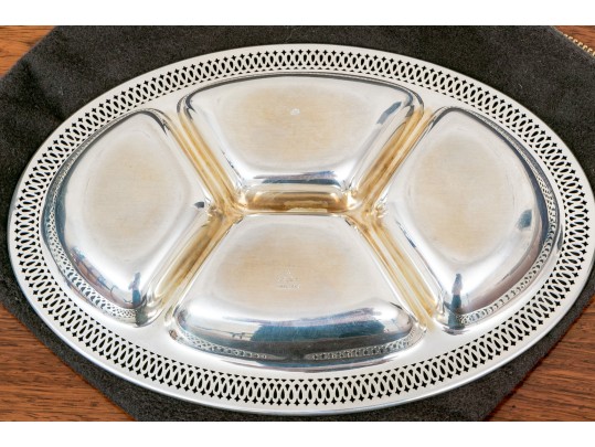 A Fine Sterling Candy / Nut Plate, 6.67OZT