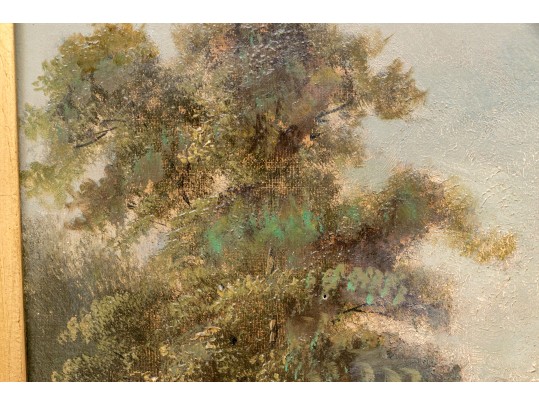 W. Williams, Antique Oil On Canvas 