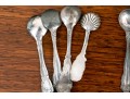Grouping Of Salt And Sugar Spoons, .74 OZT